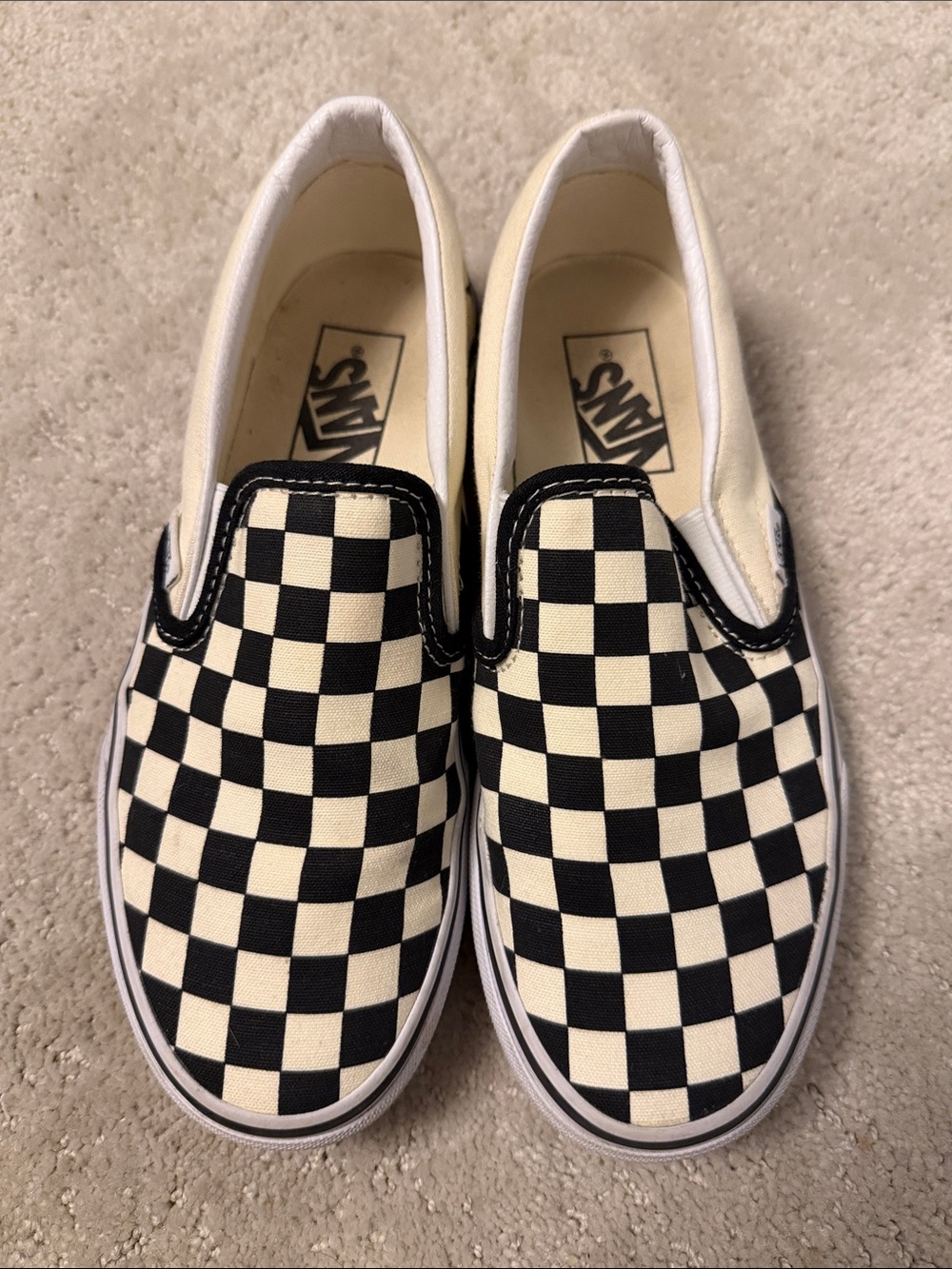 Vans  Slip-On Checkerboard Black & White